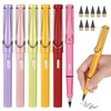Ainiv Inkless Pencil Forever Pencil, 6 Sets Infinity Pencil Everlasting