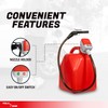 TERA PUMP Next Gen Gas Can Pump, Ergonomic Non-Spill Auto-Stop