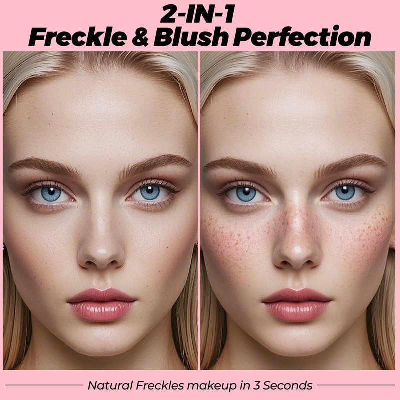 Erinde Freckle Stamp Freckles Pen - 2 in 1 Light