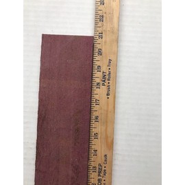 Lumber Wood for Woodworking - Construction - Landscaping Purple Heart Guitar/LUTHIER/Banjo FRETBOARD/Fingerboard Blank 21"x 2.95"x 3/8"