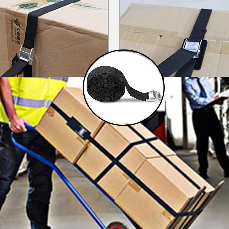 Armastuse 12PCS Tie Down Straps, Heavy Duty Lashing Straps Adjustable