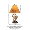 Signature Design by Ashley Derek Rustic Cabin Antler Lamp Set,