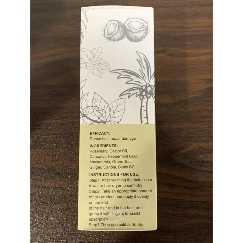 Aceite Para El Crecimiento Del Cabello Belleka Veganic Natur