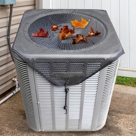 SHUOGUO Air Conditioner Covers for Outside, 36'' X 36''Larger Mesh AC Condenser Cover, Breathable Airconditioner Cover for Outside - Top Universal Defener for All Season