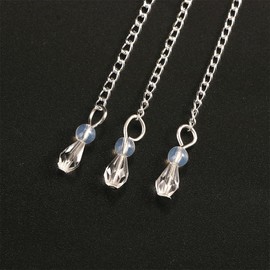 Pokinge 2pairs Classical Tassel Hairpin for women Chinese HANFU Traditional Butterfly Hairpin Tassel Headwear With Lobster Clasp DIY Hair Accessories(Gold,Silver)