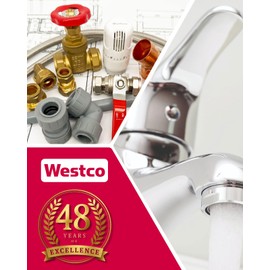 Westco 15mm Compression Brass Lockshield Gate Valve