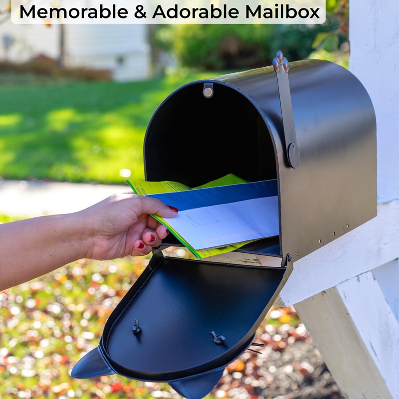 Made Easy Kit Metal Mailbox Animal Design - Fast Straight