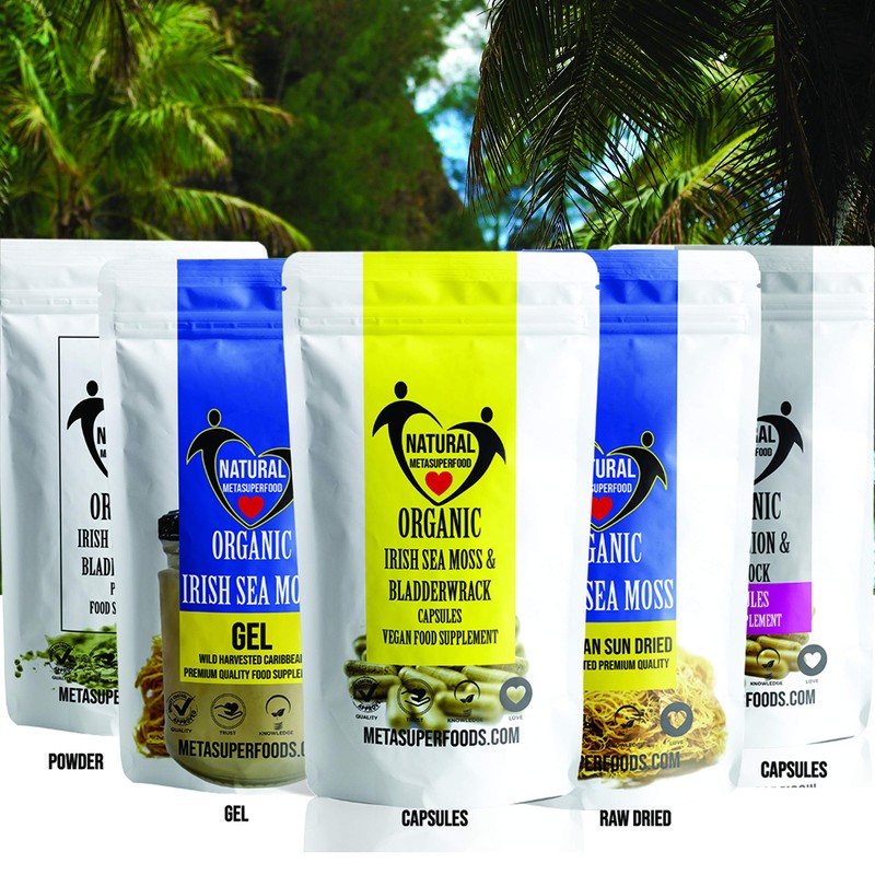 Sea Moss and Bladderwrack Powder 100g High Potency | Vegan