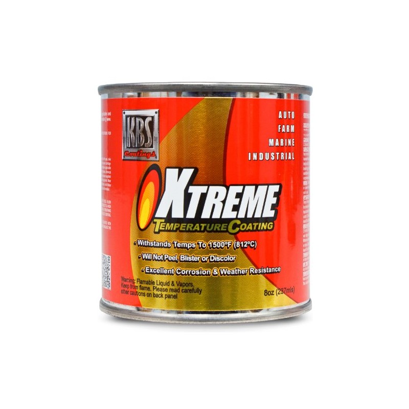 KBS Coatings 65208 Off-White Xtreme Temperature Coating - 8 fl.