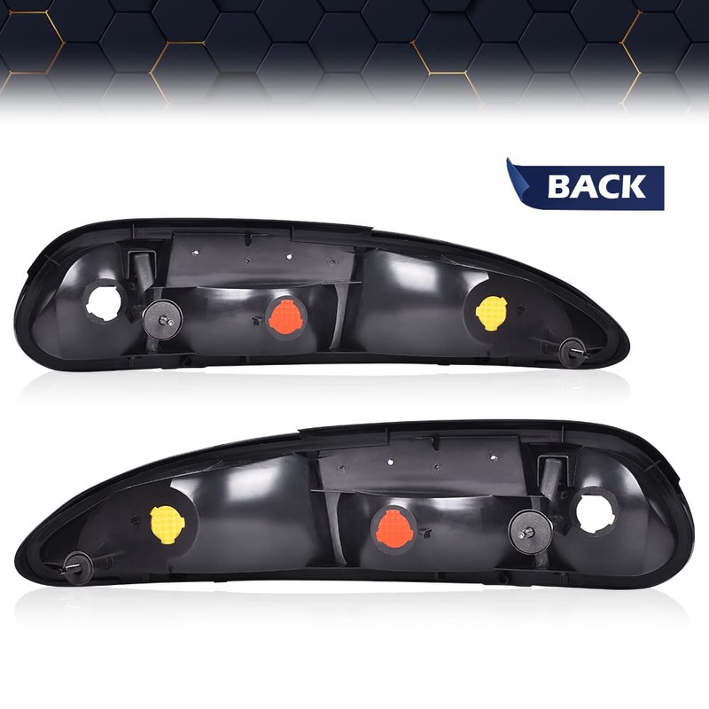 PIT66 Tail Light Lamps Compatible with Chevy Camaro 1993 1994