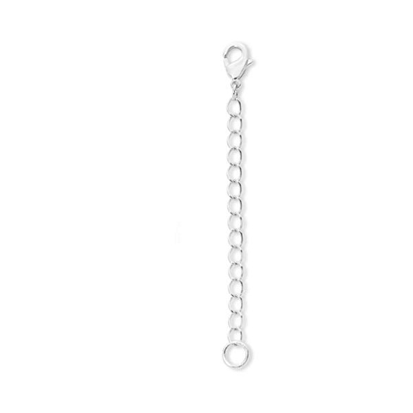 1pc Authentic 925 Sterling Silver 2 inch Chain Extender Removable