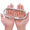 Quick Link Locking Carabiner Clip Big Oval Shape Large Tow
