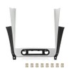 PIT66 Dash Radio Bezel Trim Vent Compatible with Chevy Malibu