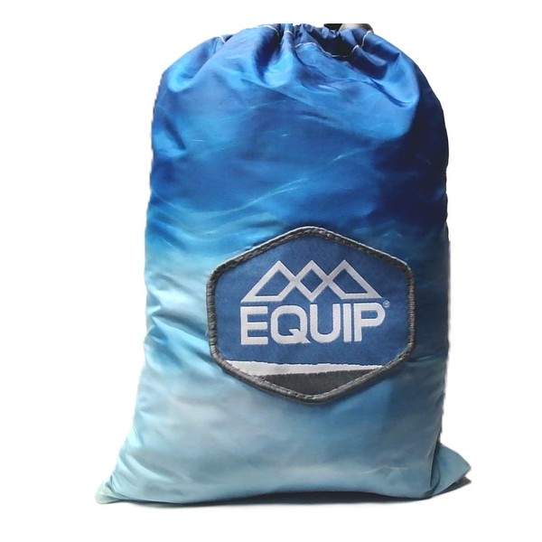 Equip Outdoors Portable Camping Hammock, Hanging Kit Included, One Person