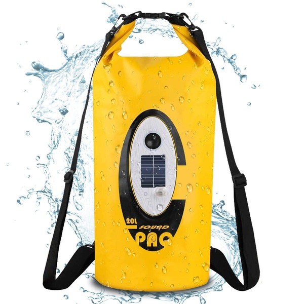 JYYXF Waterproof 20L Dry Bags with Wireless Speaker Backpack for