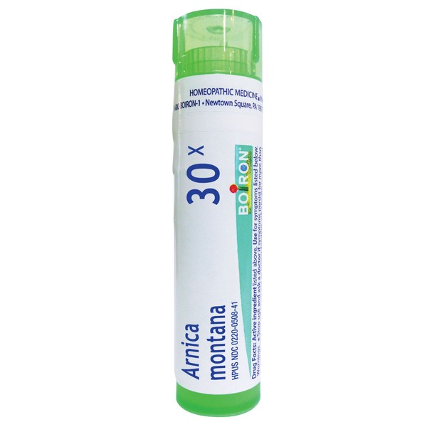 Boiron Arnica Montana 30X for Muscle Pain, Stiffness, Swelling from Injuries & Bruises - 80 Pellets
