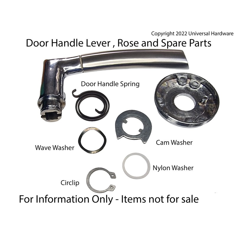 Universal Hardware Door Handle Springs Replacement Kit, 10 Springs and