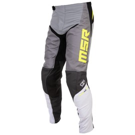 MSR NXT Preload Motocross Pant (40" Grey/Flo Yellow)