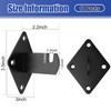 12 Pcs Gridwall Mount Brackets with Screws Gridwall Brackets for