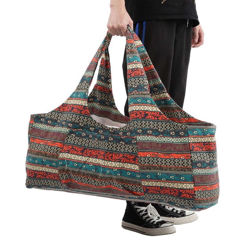 Breathable Oversized Ethnic Style Yoga Package Luggage Bag Fitness Clothing