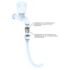 ABA Beul 60083.106.6 Hose Burst Safety Device 3/4 Chrome-Plated Brass