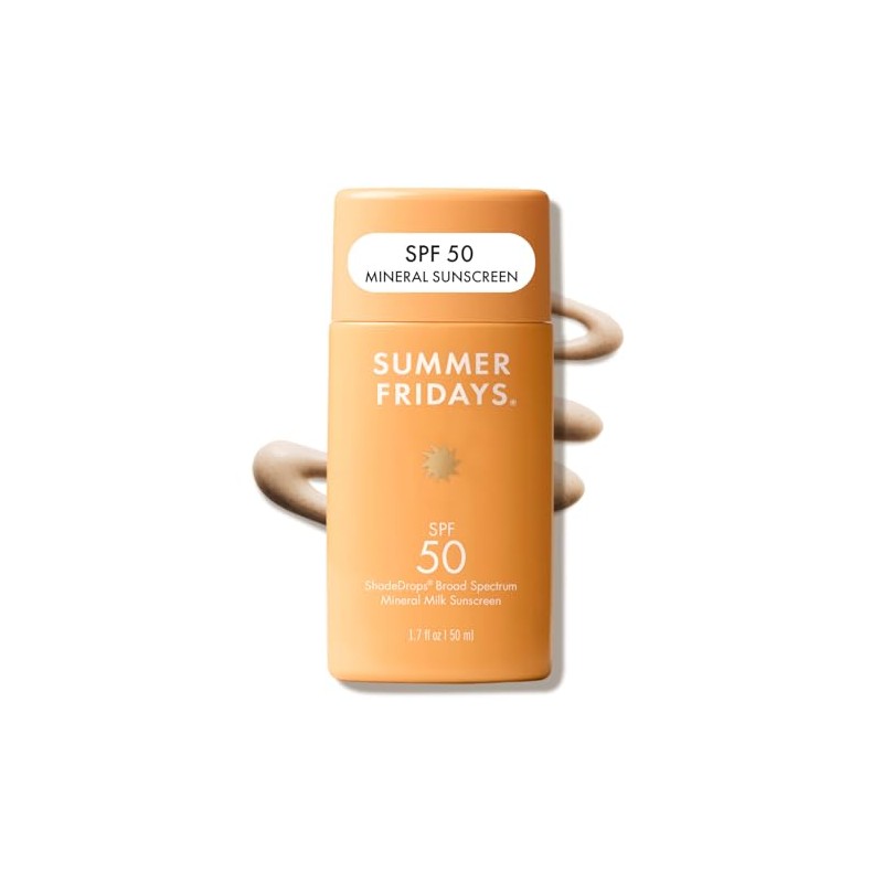 Summer Fridays ShadeDrops Protector solar de leche mineral SPF 50