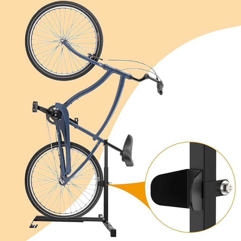 ZWanPing Vertical Bike Rack Garage,Indoor Bike Storage,Vertical Bike Stand Space-Saving