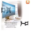 Maíz Soporte Base Pantalla Tv Monitor Vesa Fijo 14-42 Pulgadas