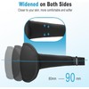 Grsta Sleeping Mask for Side Sleepers, 100% Light Blocking Sleeping