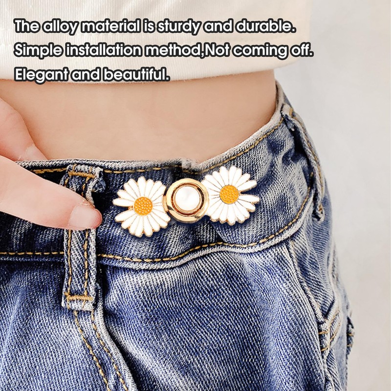 BinXiaoQin Pack of 6 trouser waistband tensioners