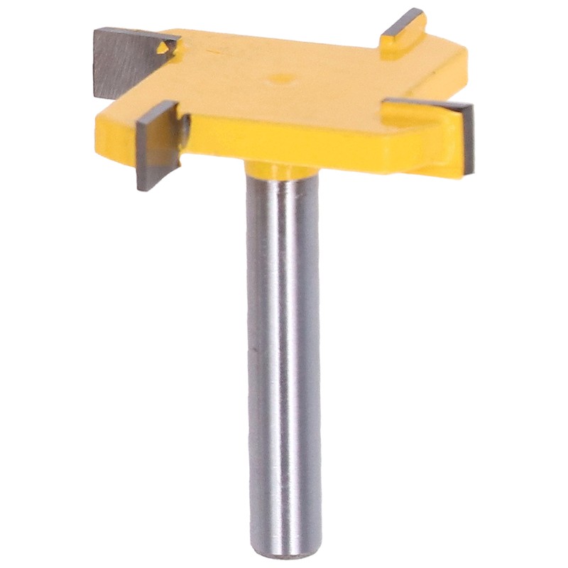 Spoilboard Surfacing Router Bit Set 4 Flute Rabbet Slot Flattening