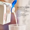 2PCS Milk Top Pourers,Milk Bottle Pourers Milk Top Pourers Liquor