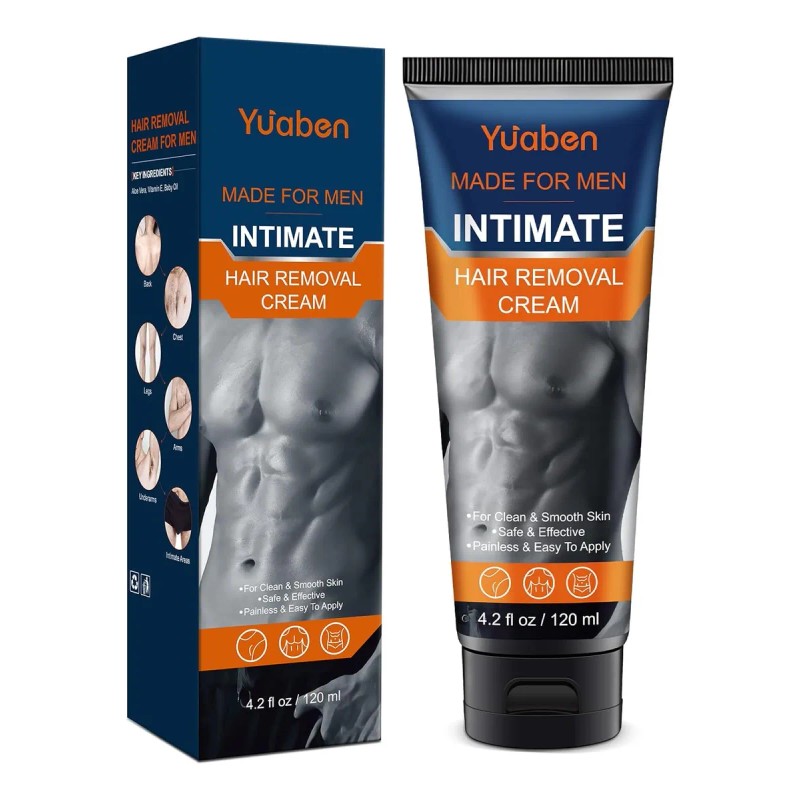 Crema Depilatoria Para Hombres - Dispositivo Depilatorio Sin
