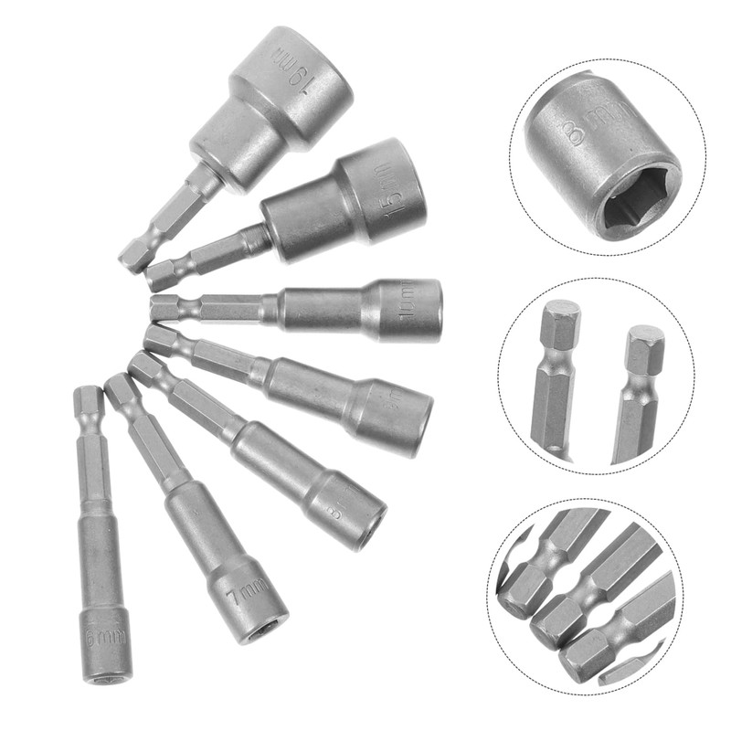 Operitacx 1 Set Assorted Nut Driver Wrench Tool Kit for
