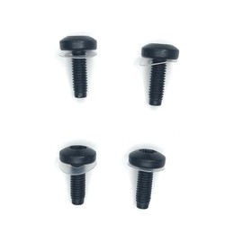 4ea Cowl Grille Torx Bolts Screws 6509190AA Fits Jeep Wrangler JK 2007-2018, 30, Black