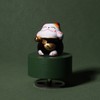 Music Box Round Shape Fortune Cat Style Pleasing Melody Exquisite