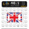 Multi Tool Card Size Gadget Wallet Set - 46 in