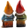 BWG High Glaze 14cm Garden Gnomes - Ceramic Yellow Red