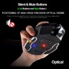 Rechargeable X8 Wireless Game Mouse Silent LED Backlit USB 1800DPI