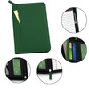 Lcjtop Junior Business Padfolio - A5 PU Leather Portfolio Binder