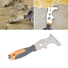 Espátula para Masilla 16 en 1, Herramienta para Pintores de Paneles de Yeso de 3 Pulgadas, Raspadores de Pintura Multifuncionales para Madera, Rascador de Pintura de Acero