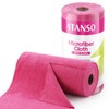itanso Tear-A-Rag Roll -50 Pack, 12 x 12 Microfiber Cleaning