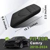 Muslogy Center Console Armrest Cover Compatible with Toyota Camry 2018-2024