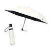 [aso] HEATBLOCK VERYKAL AM-HV265 Folding Umbrella, Sun or Rain, Parasol, Rain Umbrella, 99.99% UV Reduction, Men's, Women's,, sand white