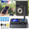 RX/TX Bluetooth 5.4 Transmitter Receiver 3.5mm AUX TV Home Stereo