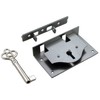 Small Half Mortise Steel Lock for Chest or Box Lid
