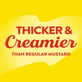 French's Creamy Yellow Mustard Spread, 12 oz (Pack of 4)
