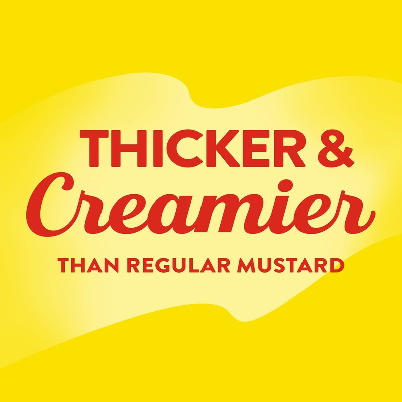 French's Creamy Yellow Mustard Spread, 12 oz (Pack of 4)