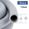 Geowaky 1/2 Inch 100 FT Liquid-Tight Conduit and Connector Kit