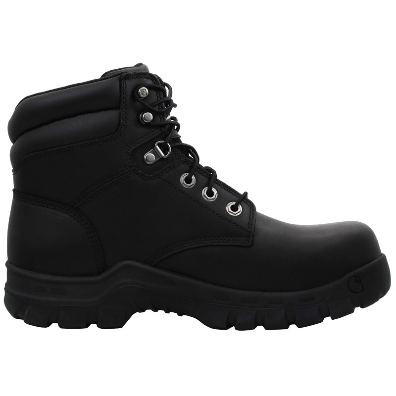 Carhartt Men's 6 Inch Composite Toe Boot, Black, 10 W